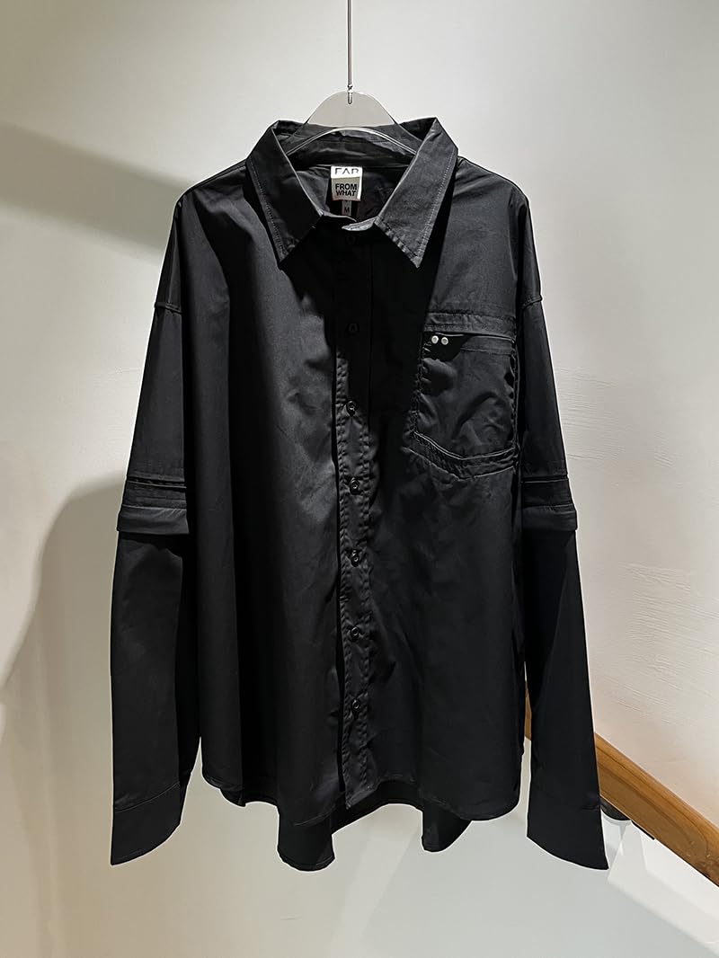 FAR.ARCHIVE WASHED DETACHABLE Shirt Men Women Casual FAR ARCHIVE